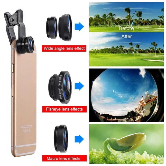 FisheyeFX 3-in-1 Lens Kit